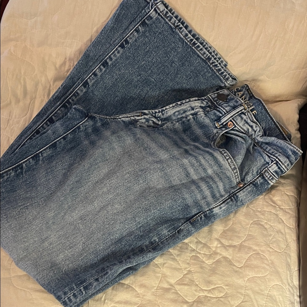 American Eagle Outfitters Blue Bootcut Jeans